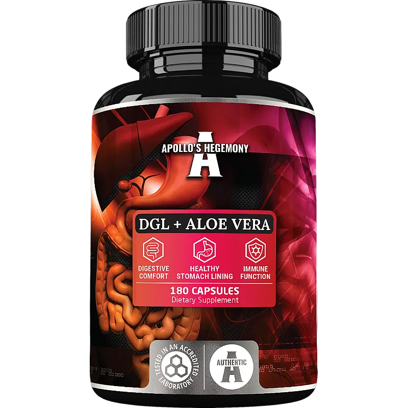 APOLLO'S HEGEMONY DGL + Aloe Vera 180 kaps.