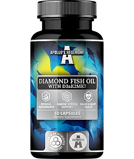 APOLLO'S HEGEMONY Diamond Fish Oil D3 & K2 60 kaps.