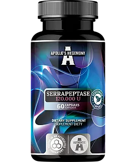 APOLLO'S HEGEMONY Serrapeptase 120.000 U 60 kaps.