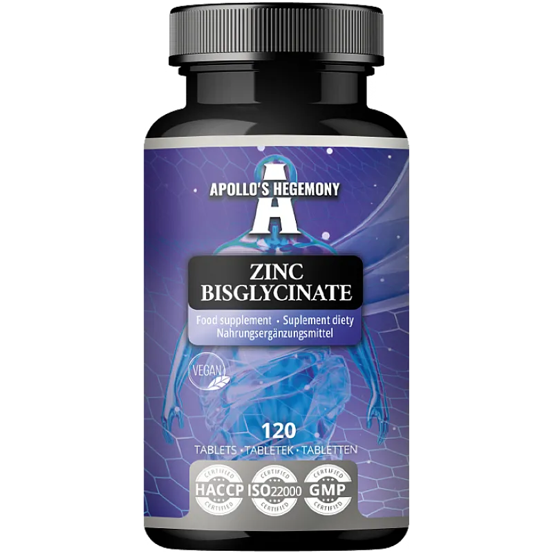 APOLLO'S HEGEMONY Zinc Bisglycinate 120 tab.