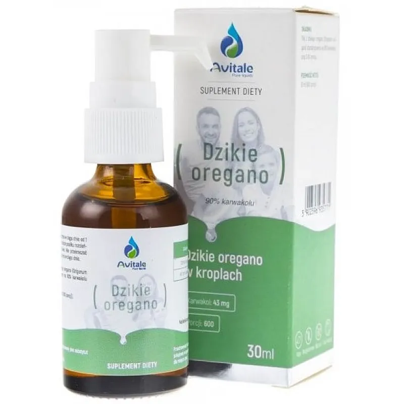 AVITALE Dzikie Oregano 90% Karwakolu 30 ml