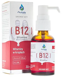 AVITALE Witamina B12 200 mcg 30 ml