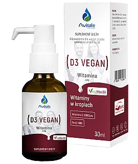 AVITALE Witamina D3 Vegan 30 ml