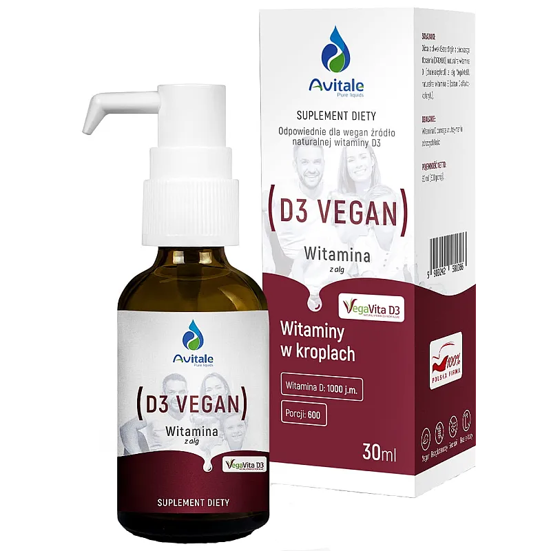 AVITALE Witamina D3 Vegan 30 ml