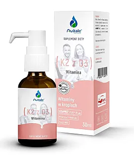 AVITALE Witamina K2 z D3 20mcg/500IU 30 ml