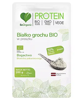 BEORGANIC Białko grochu BIO 200g