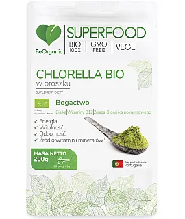 BEORGANIC Chlorella BIO 200g