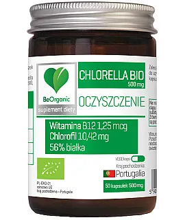 BEORGANIC Chlorella BIO 50 kaps.