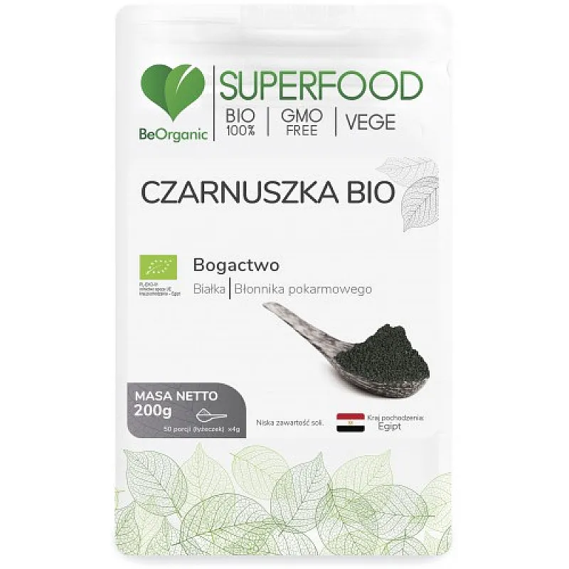 BEORGANIC Czarnuszka BIO 200g