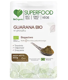 BEORGANIC Guarana BIO 200g