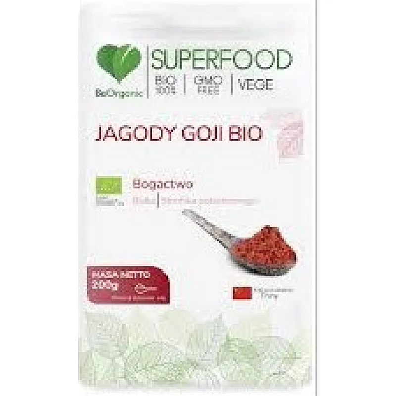 BEORGANIC Jagody Goji BIO 200g