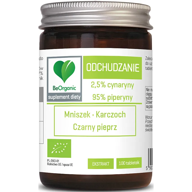 BEORGANIC Odchudzanie Bio 100 tab.