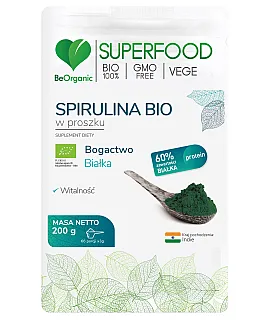 BEORGANIC Spirulina BIO 200g