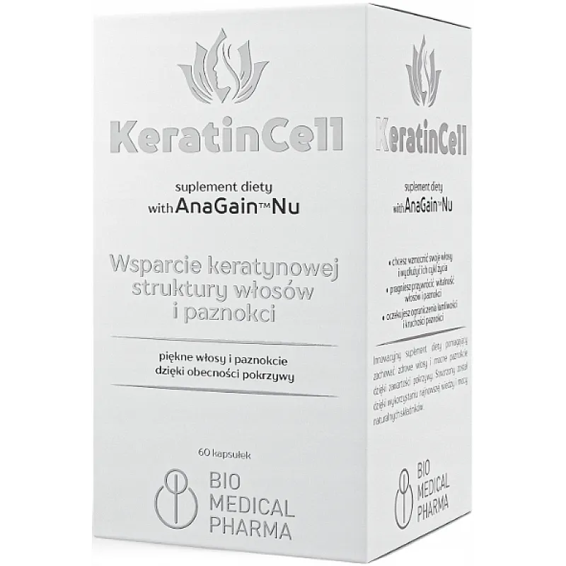 BIO MEDICAL PHARMA KeratinCell 60 kaps.