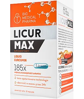 BIO MEDICAL PHARMA Licur Max 30 kaps.