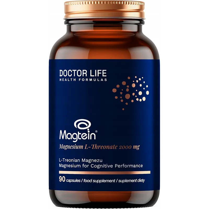 DOCTOR LIFE Magtein Magnesium L-Threonate 90 kaps.