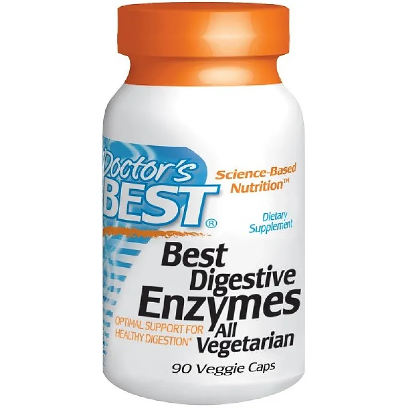 DOCTOR'S BEST Best Digestive Enzymes 90 kaps.