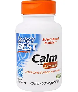 DOCTOR'S BEST Calm with Zembrin 25mg 60 kaps.