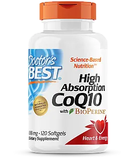 DOCTOR'S BEST High Absorption CoQ10 100mg 120 kaps.