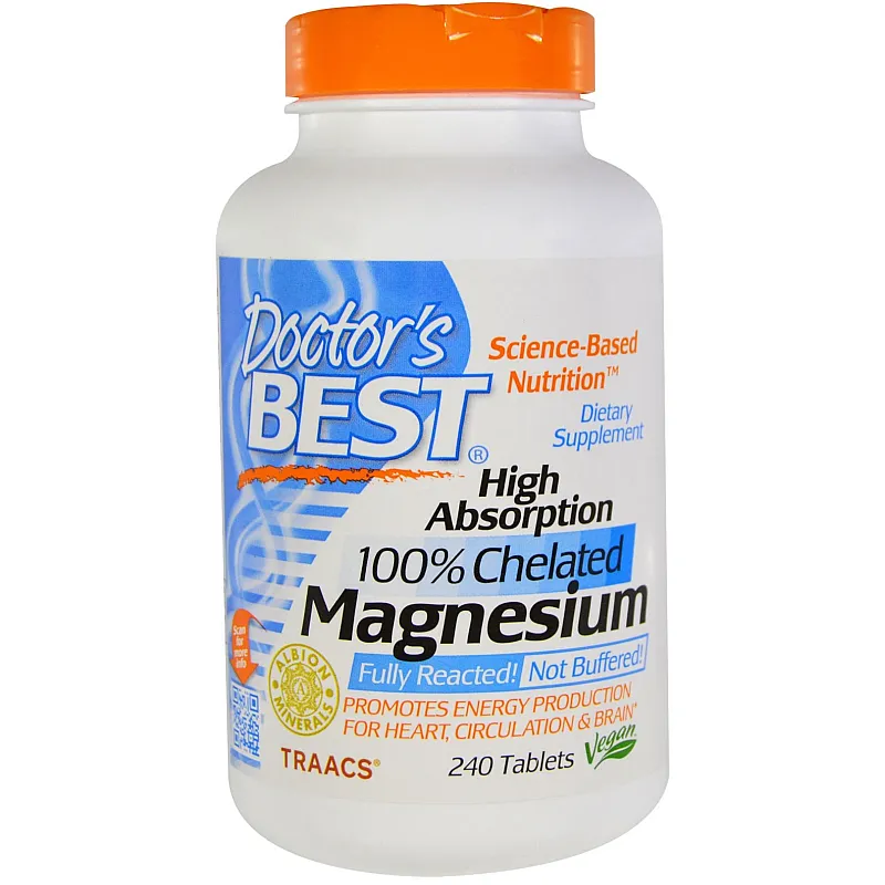 DOCTOR'S BEST High Absorption Magnesium 240 tab.