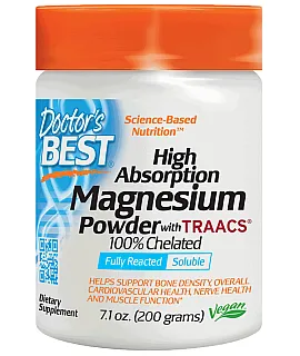 DOCTOR'S BEST High Absorption Magnesium Powder 200g