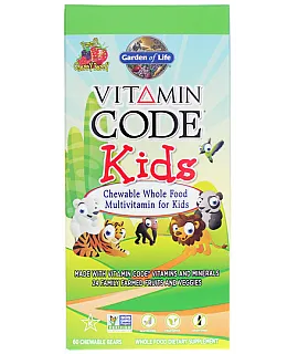 GARDEN Vitamin Code Kids 60 gum do żucia