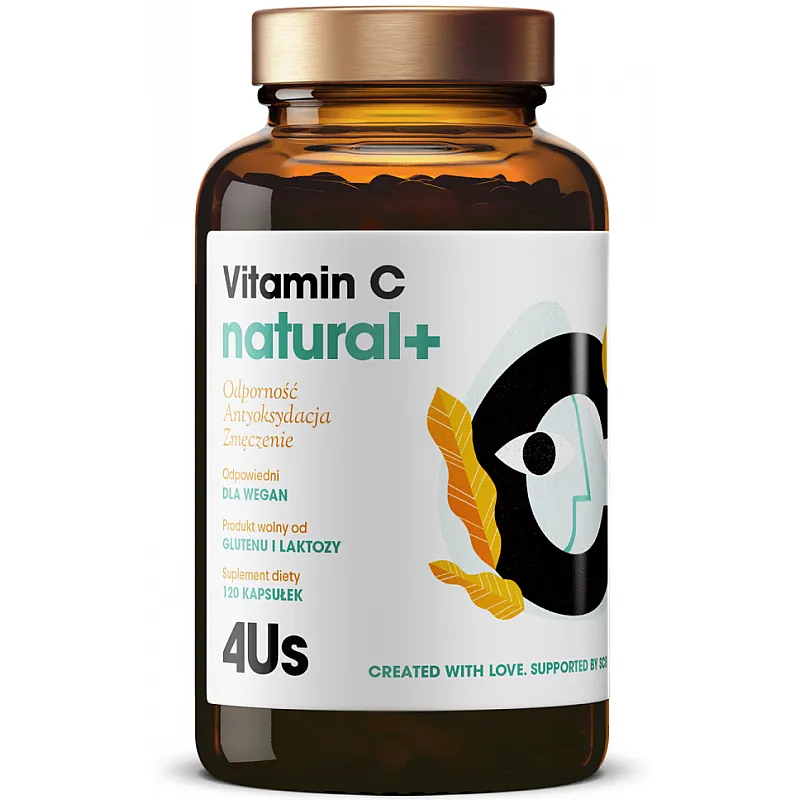 HEALTHLABS Vitamin C natural+ 120 kaps.