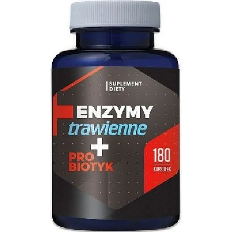 HEPATICA Enzymy Trawienne + Probiotyk 180 kaps.