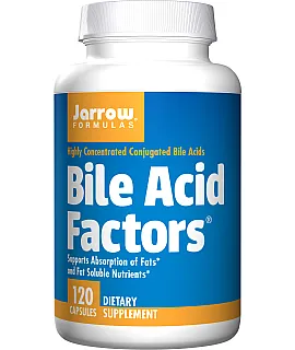 JARROW Bile Acid Factors 120 kaps.