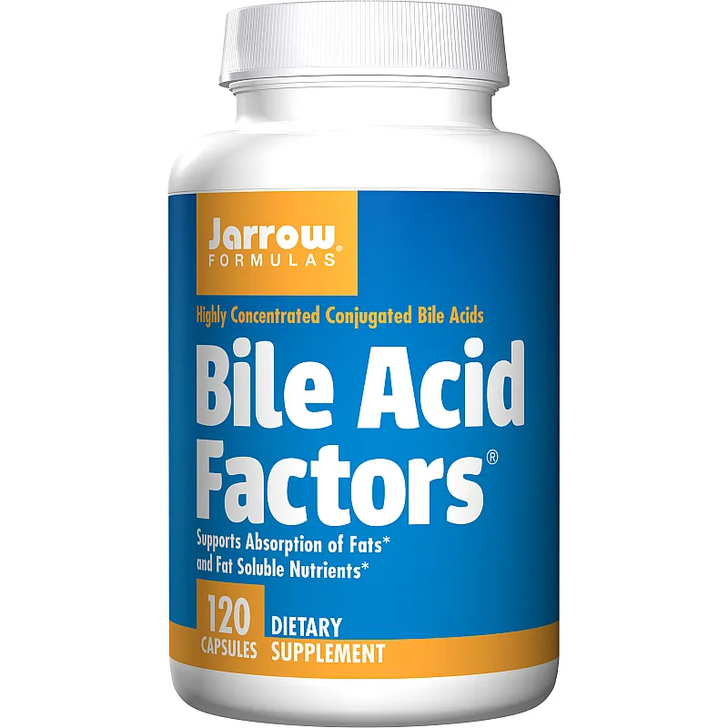 JARROW Bile Acid Factors 120 kaps.