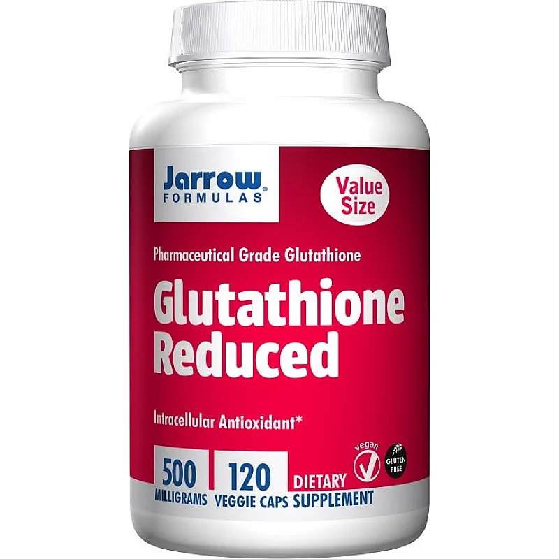 JARROW Glutathione Reduced 500mg 120 kaps.