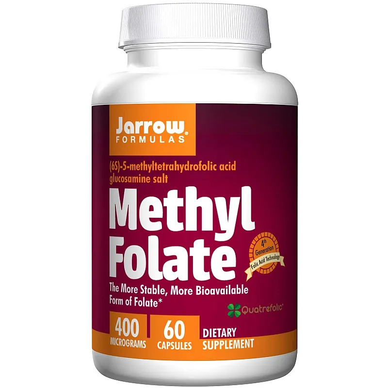 JARROW Methyl Folate 400mcg 60 kaps.