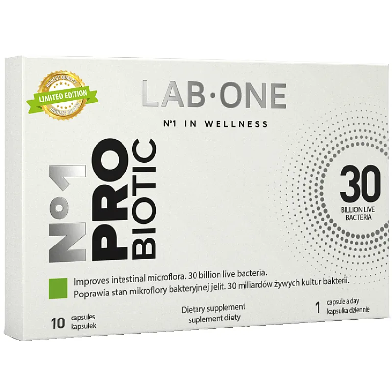 LAB ONE No1 Probiotic 10 kaps.