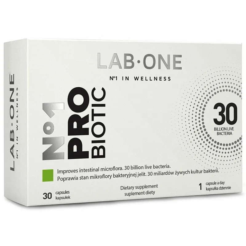 LAB ONE No1 Probiotic 30 kaps.