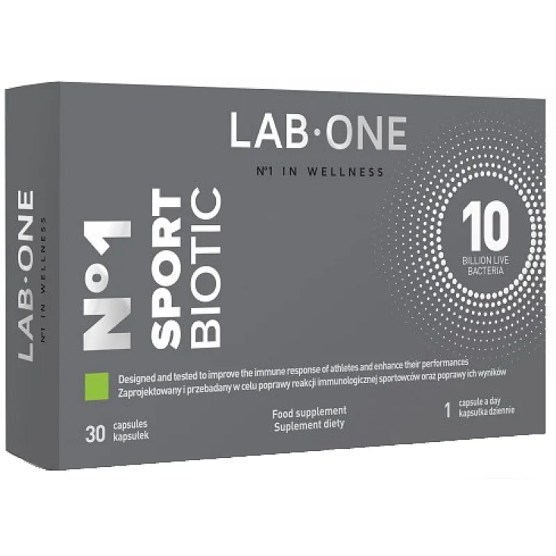 LAB ONE No1 SportBiotic 30 kaps.