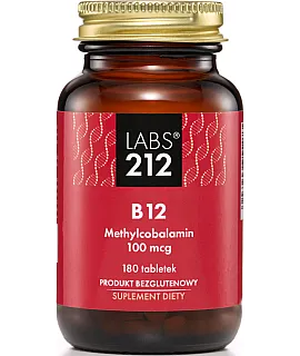 LABS212 B12 100mcg 180 tab.