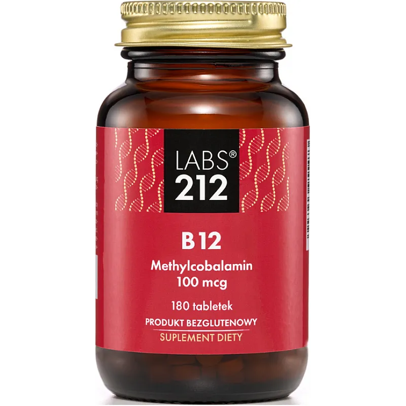 LABS212 B12 100mcg 180 tab.