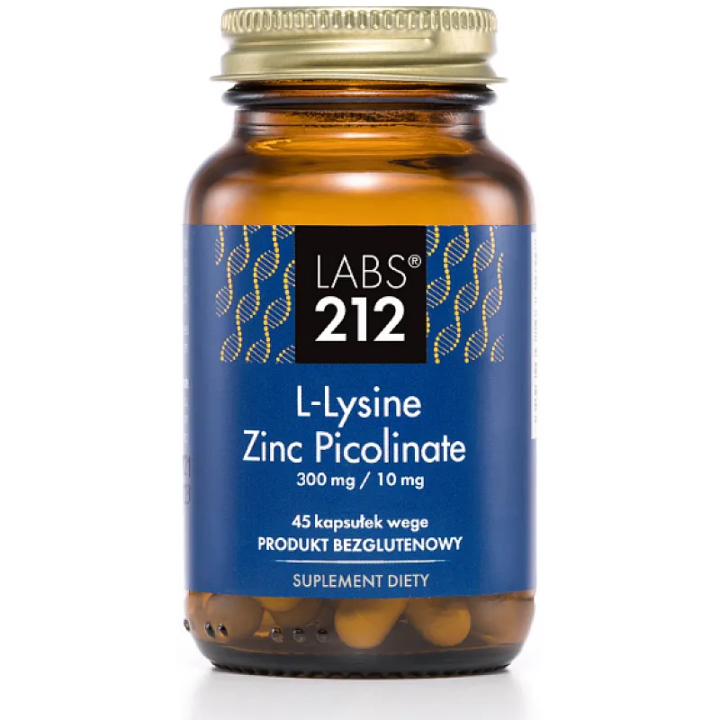 LABS212 L-Lysine Zinc Picolinate 45 kaps.