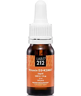 LABS212 Vitamin D3 + K2MK7 10 ml