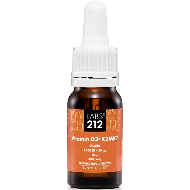 LABS212 Vitamin D3 + K2MK7 10 ml