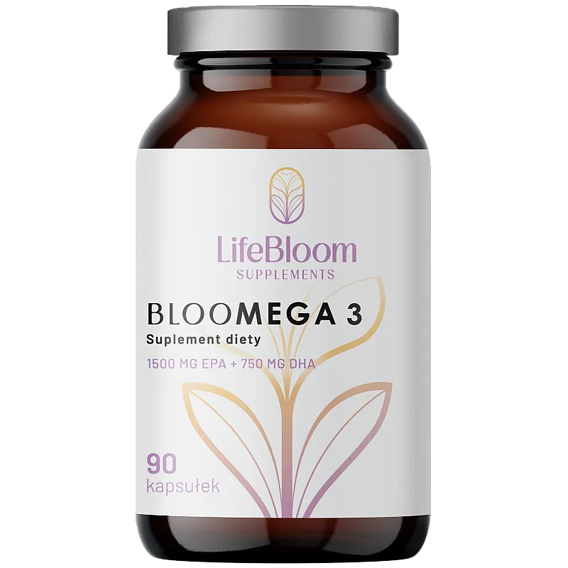 LIFEBLOOM BlooMega-3 90 kaps.