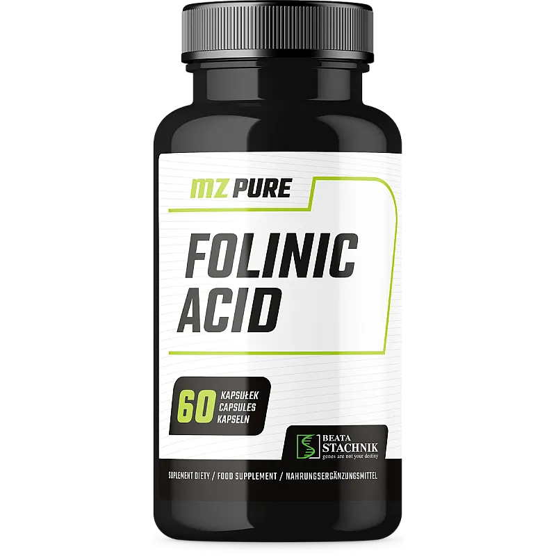 MZ PURE Folinic Acid 60 kaps.