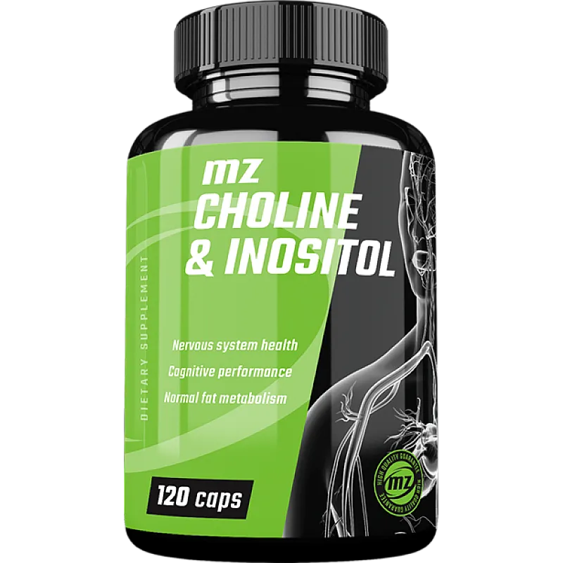 MZ-STORE Choline & Inositol 120 kaps.