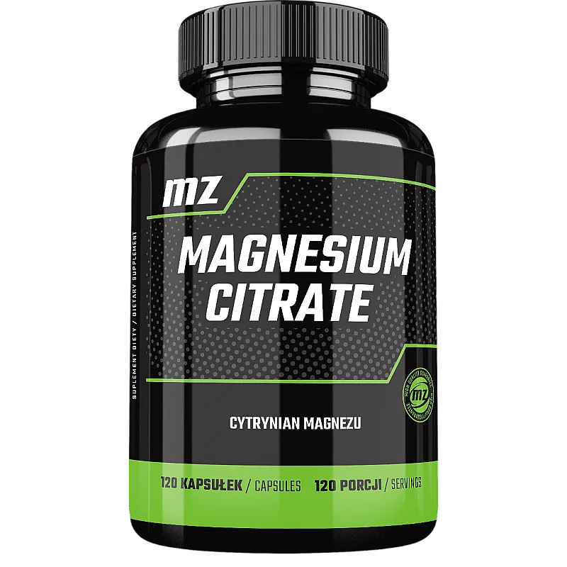 MZ-STORE Magnesium Citrate 120 kaps.