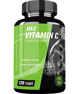 MZ-STORE Vitamin C with 70% Rose Extract 120 kaps.