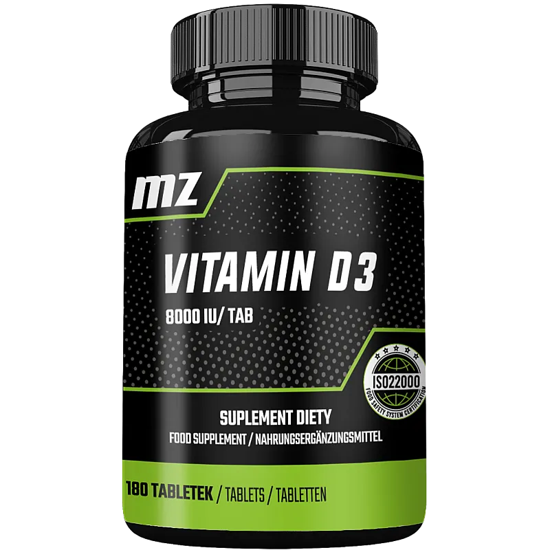 MZ-STORE Vitamin D3 180 tab.