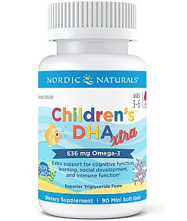 NORDIC NATURALS Children's DHA Xtra Gummies 90 żelek