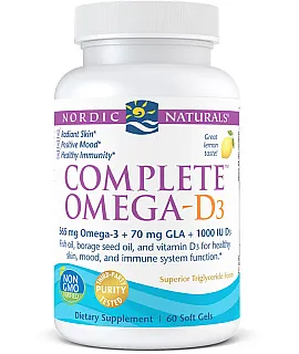 NORDIC NATURALS Complete Omega D3 60 kaps.