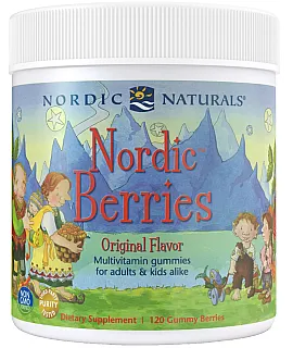 NORDIC NATURALS Nordic Berries 120 żelek