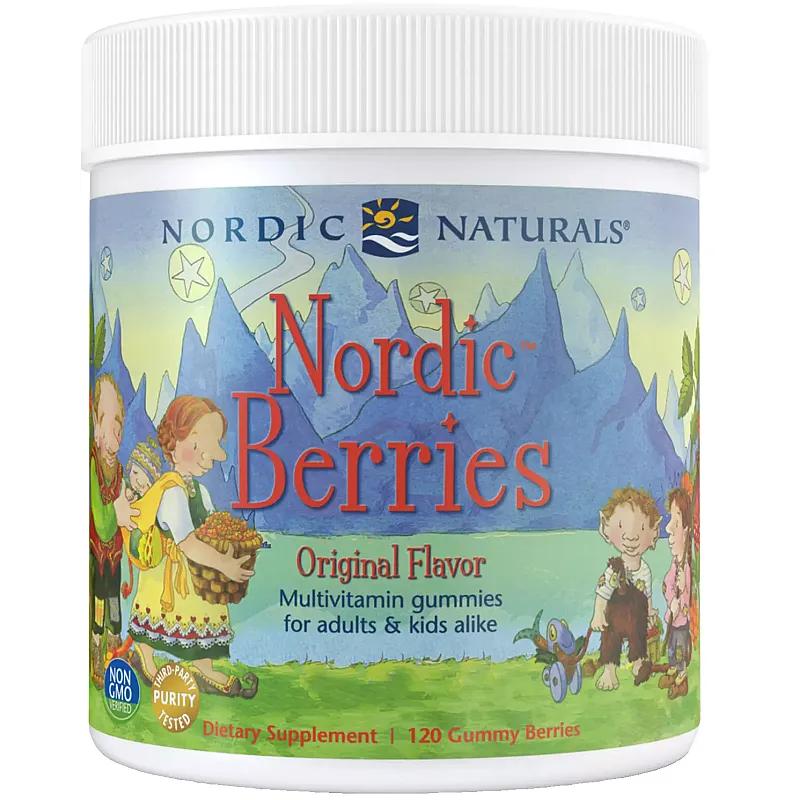 NORDIC NATURALS Nordic Berries 120 żelek